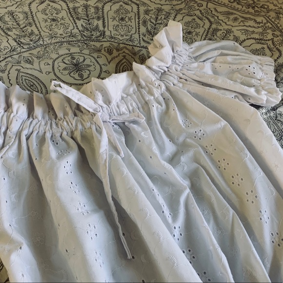 Eyelet crop top